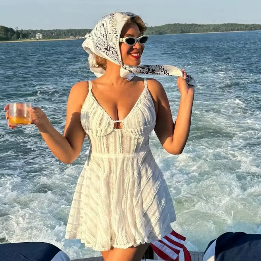 Beyoncé wearing Miu Miu